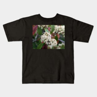 Tiny White Tree Flowers 2 Kids T-Shirt